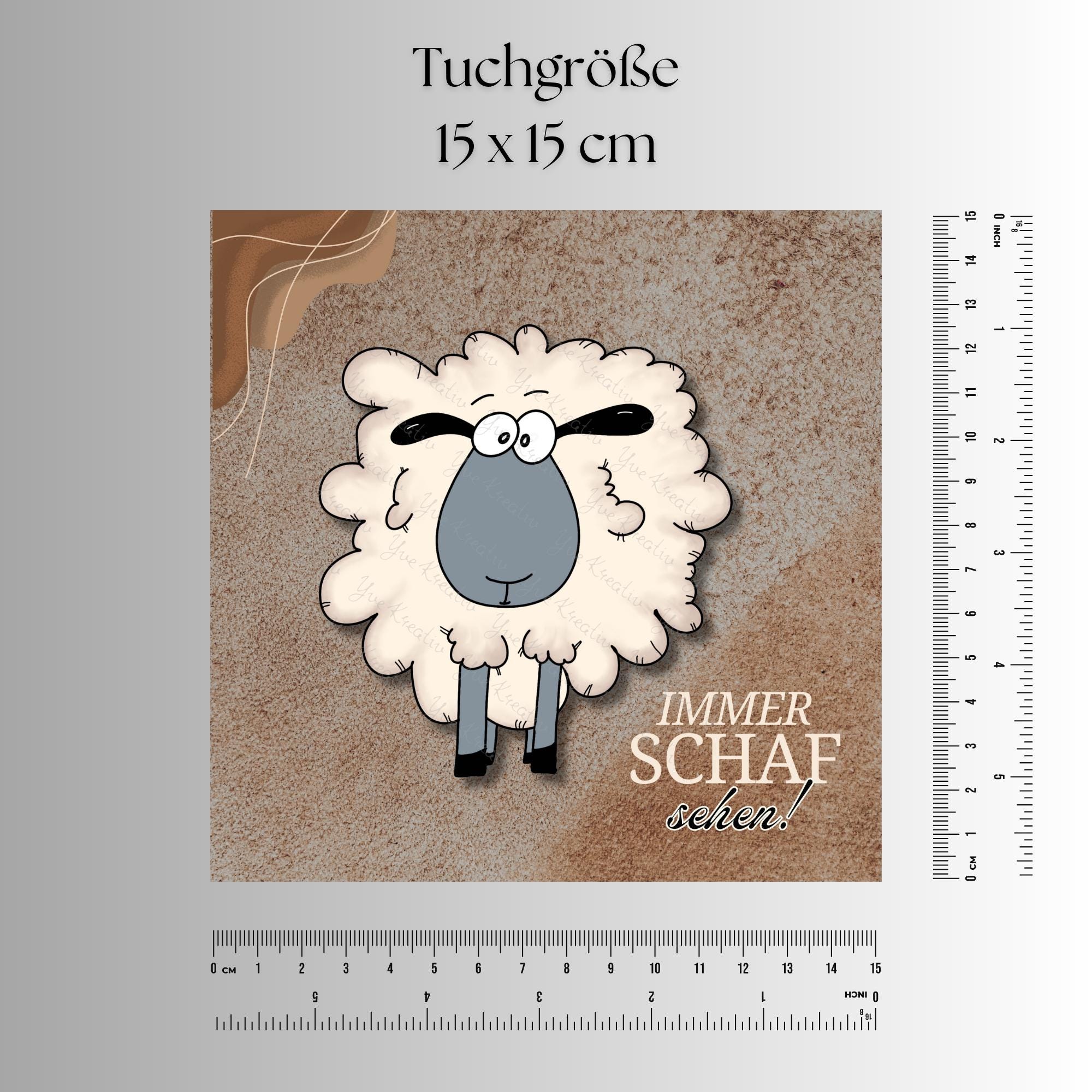 Brillenputztuch – Individuell bedrucktes Mikrofasertuch für Brillen, Displays & mehr | Perfektes Geschenk zum Geburtstag oder Ostern #TI77YK