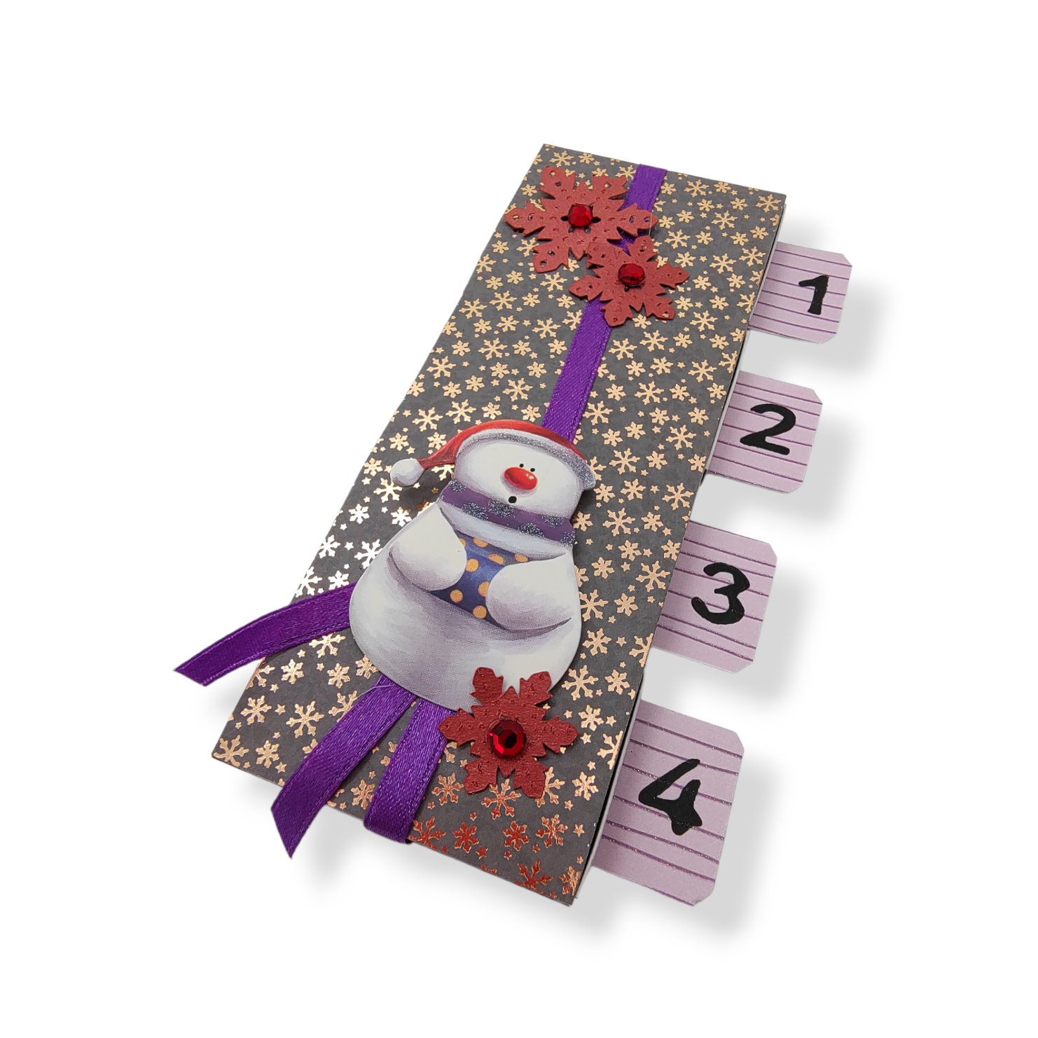 Adventskalender zum Befüllen aus 4 Streichholzschachteln  #613960872