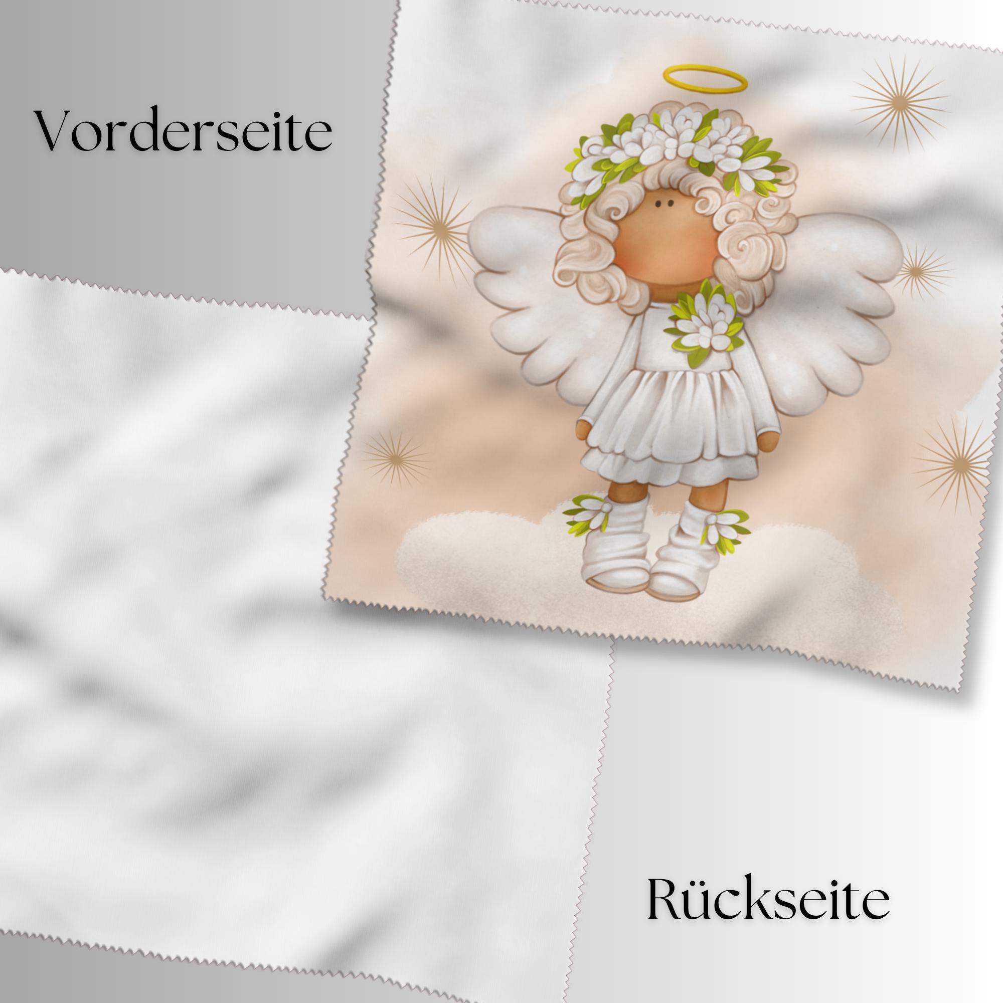 Brillenputztuch Mitbringsel Freundin Engel Geschenk Geburtstag Mama bedrucktes Mikrofasertuch für Brillen Tuch für Displays #FA23 Brillenputztuch Mitbringsel Freundin Engel Geschenk Geburtstag Mama bedrucktes Mikrofasertuch für Brillen Tuch für Displays #FA23