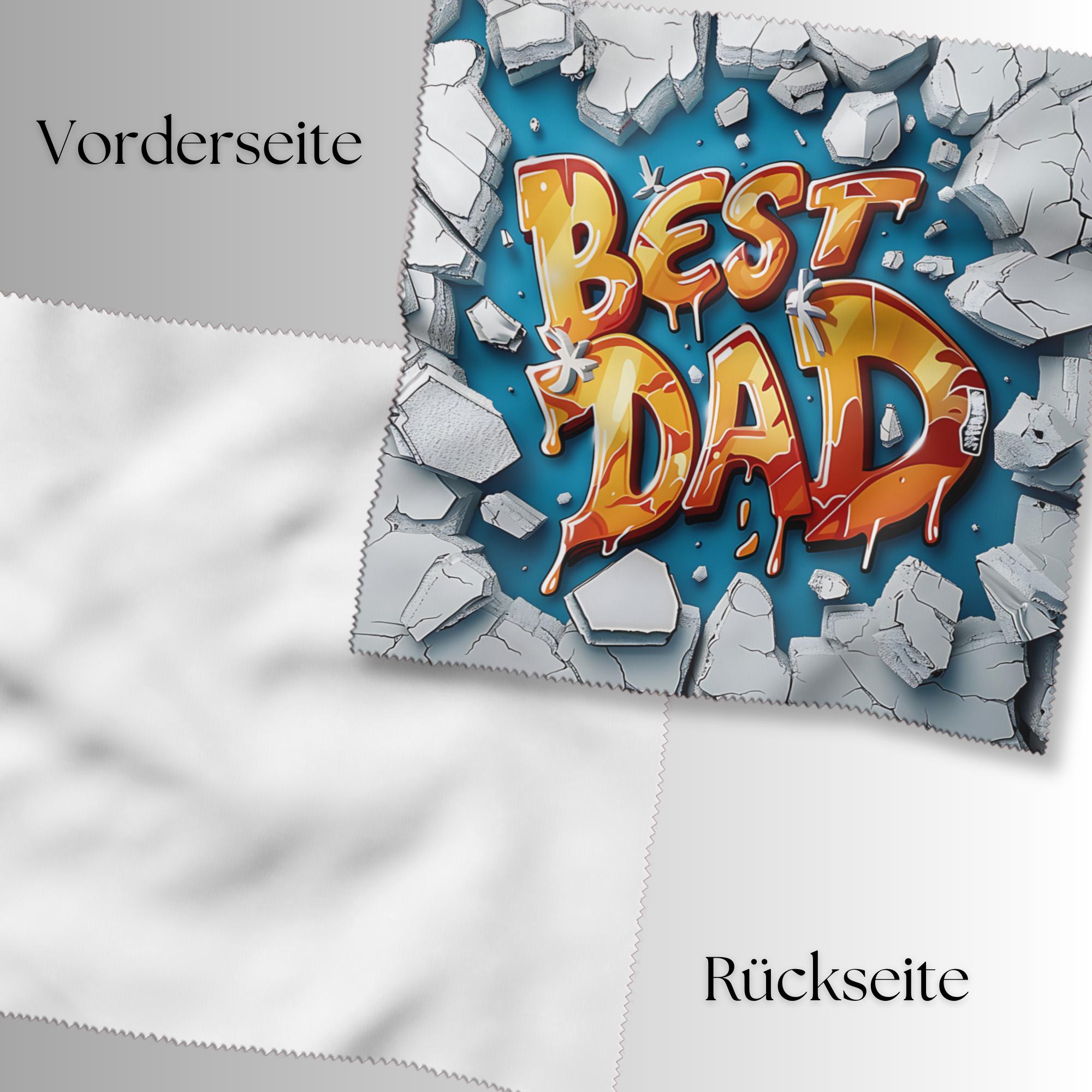 Brillenputztuch Geschenk Vatertag Papa Dad bedrucktes Mikrofasertuch für Brillen Displays Objektive #VA4abcd Brillenputztuch Geschenk Vatertag Papa Dad bedrucktes Mikrofasertuch für Brillen Displays Objektive #VA4abcd
