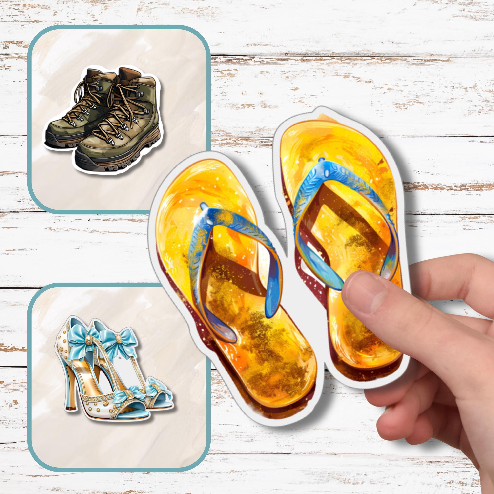 Kofferaufkleber Flipflops Aufkleber Pumps großer Sticker Wanderschuhe - 3 Aufkleber Motive zur Auswahl in Weiß oder Transparent #SEG8 Kofferaufkleber Flipflops Aufkleber Pumps großer Sticker Wanderschuhe - 3 Aufkleber Motive zur Auswahl in Weiß oder Transparent #SEG8