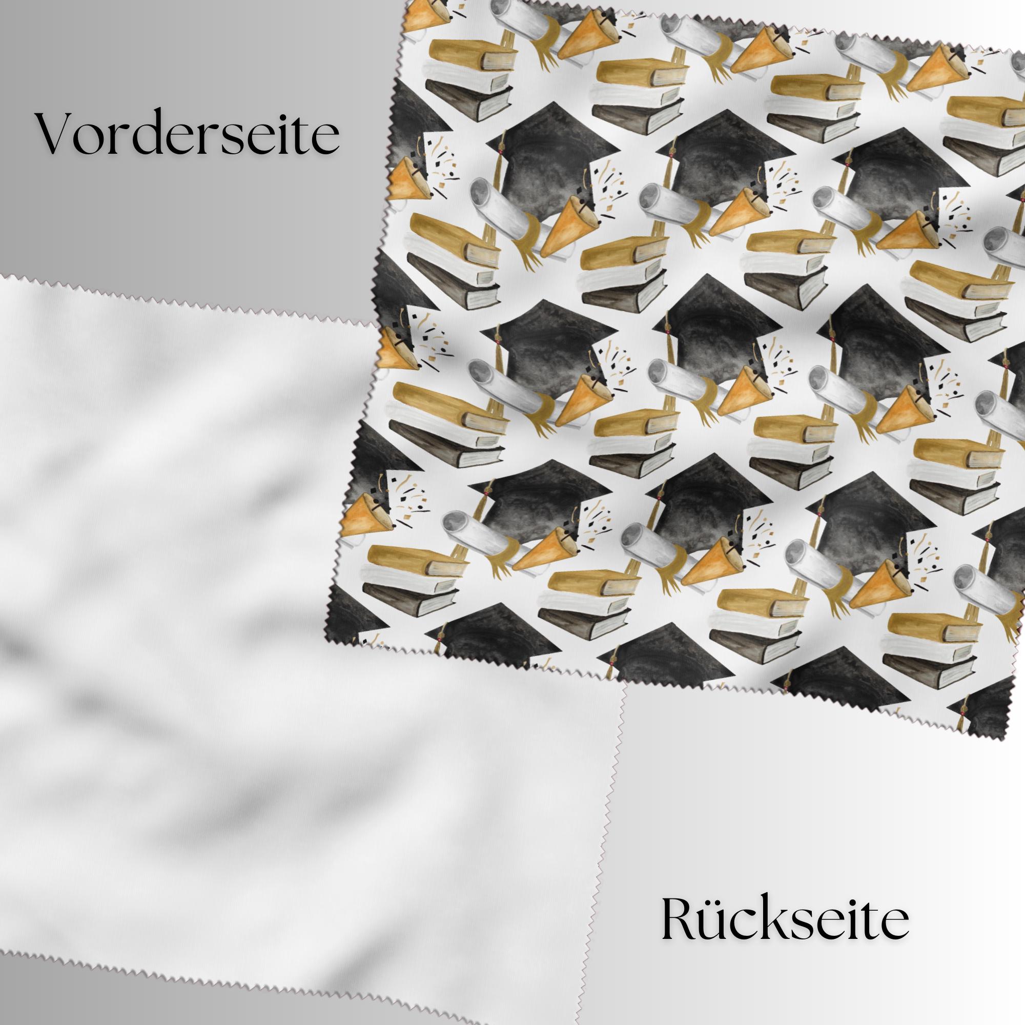Bedrucktes Mikrofasertuch "Doktorhut" für Brillen Tuch für Displays Brillenputztuch Geschenk zum Schulabschluss #BE9 Bedrucktes Mikrofasertuch "Doktorhut" für Brillen Tuch für Displays Brillenputztuch Geschenk zum Schulabschluss #BE9