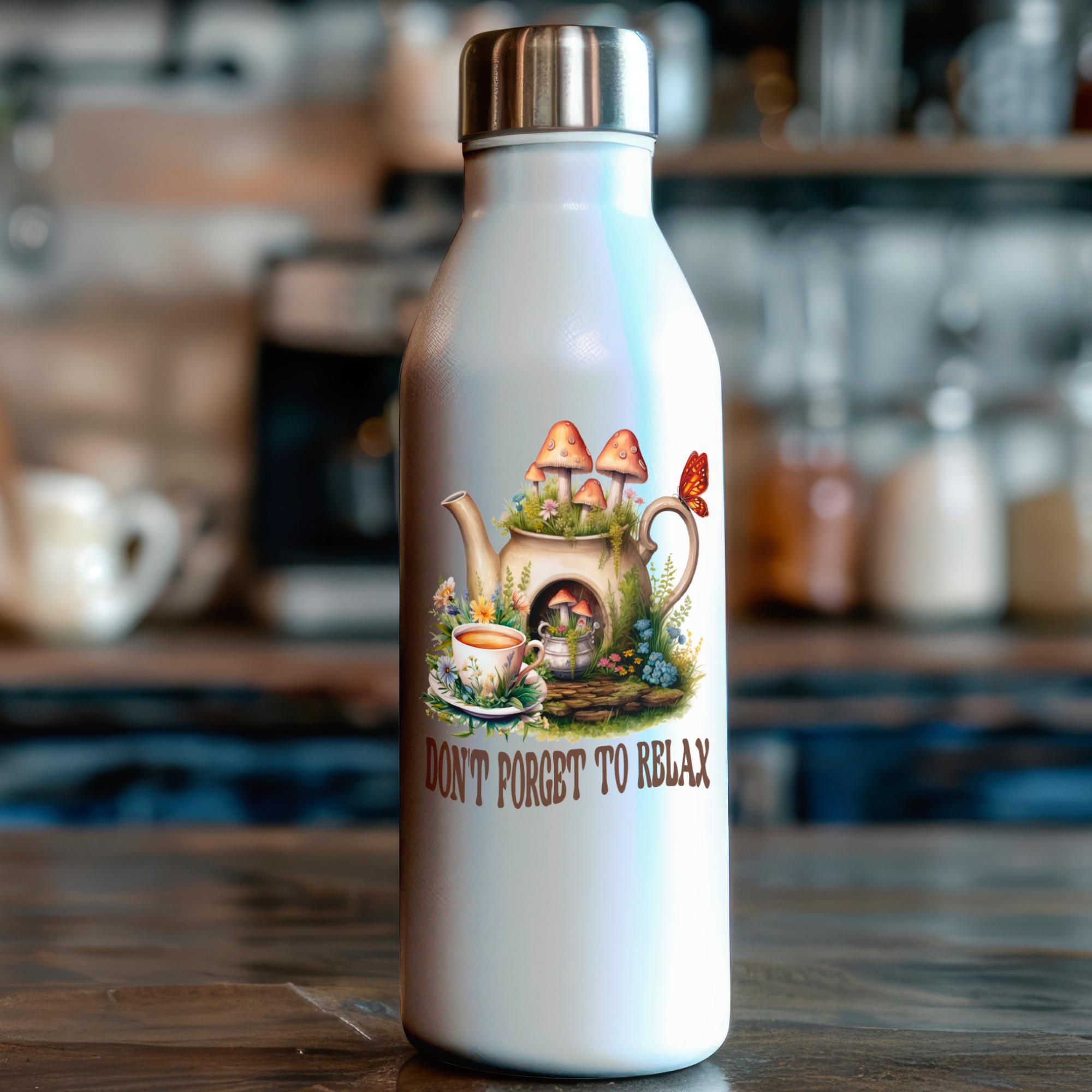 Kofferaufkleber, Geschenkaufkleber, Aufkleber Motivation, großer Kaffee Kanne Sticker I zur Auswahl in Weiß oder Transparent  #SEG8