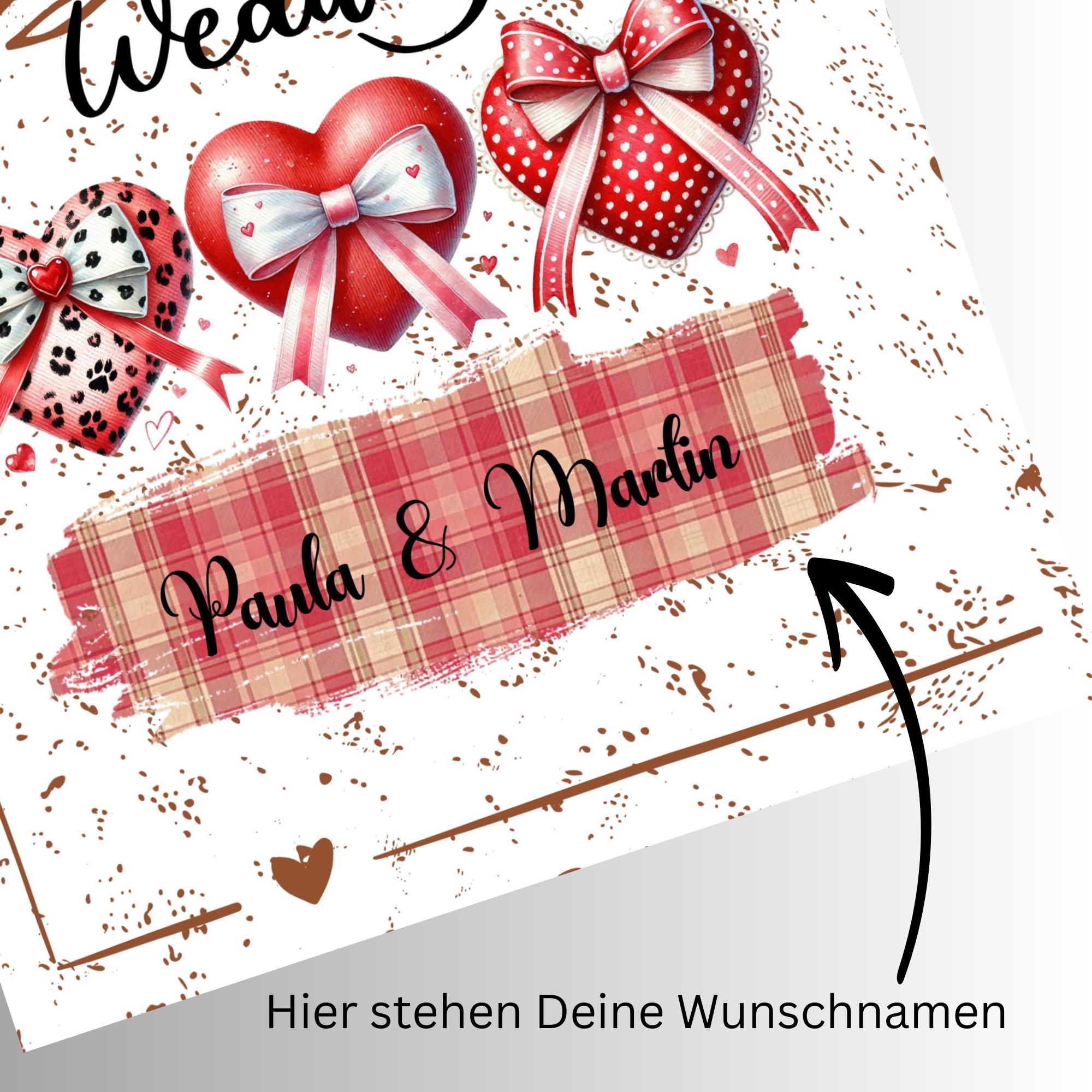 Brillenputztuch personalisiert Hochzeit Geschenk Hochzeitsgäste bedrucktes Mikrofasertuch für Brillen Displays #HO10P
