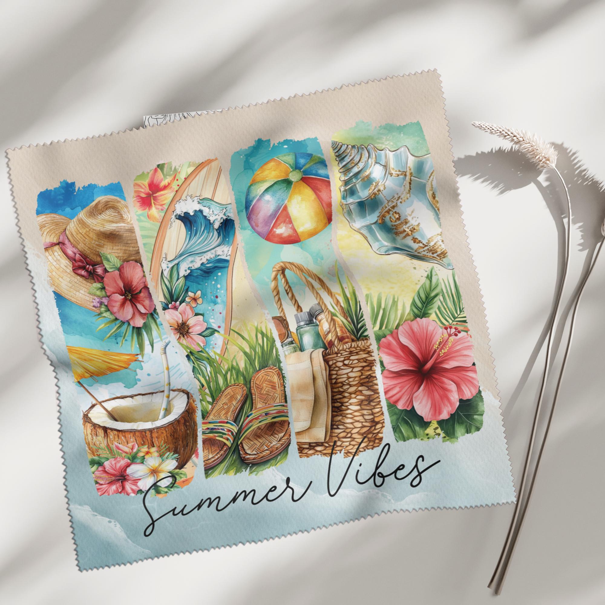 Brillenputztuch Urlaub Strand Reise Geschenk bedrucktes Mikrofasertuch für Brillen Tuch für Displays Handys Objektive #UR21 Brillenputztuch Urlaub Strand Reise Geschenk bedrucktes Mikrofasertuch für Brillen Tuch für Displays Handys Objektive #UR21