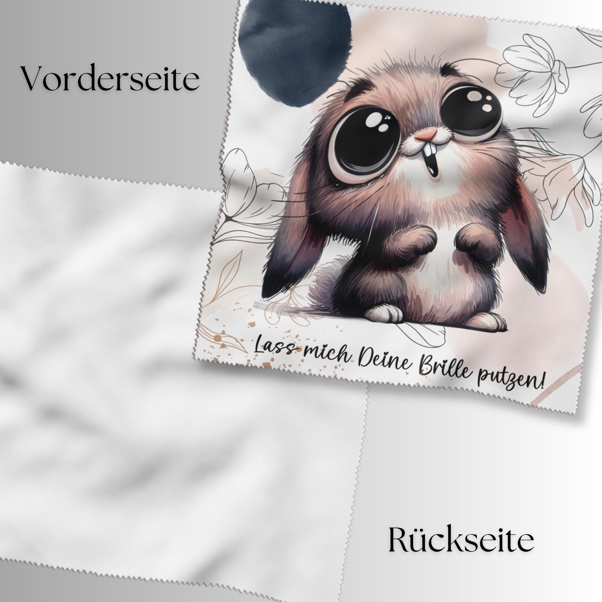 Brillenputztuch bedrucktes Mikrofasertuch für Brillen Kameratuch Brillentuch für Displays Objektive Geschenk zum Geburtstag Ostern #TI88