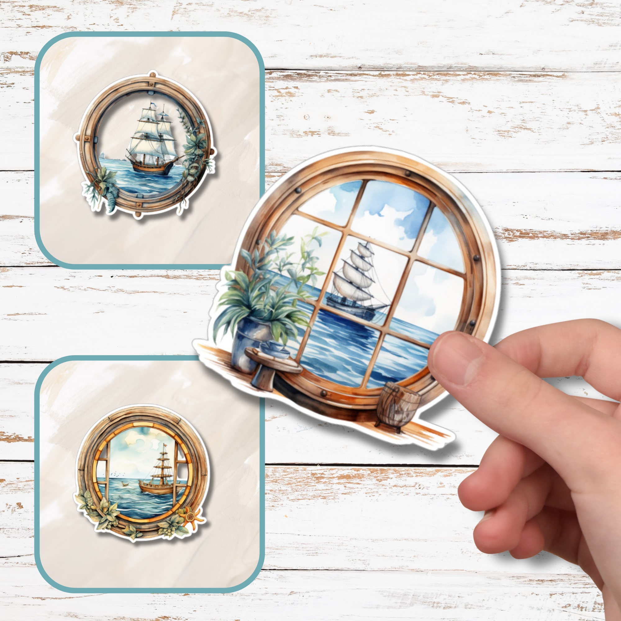 Kofferaufkleber, Aufkleber, Reiseaufkleber, Urlaub Sticker, großer Koffer Sticker  - 3 Aufkleber zur Auswahl in Weiß oder Transparent  #SEG8
