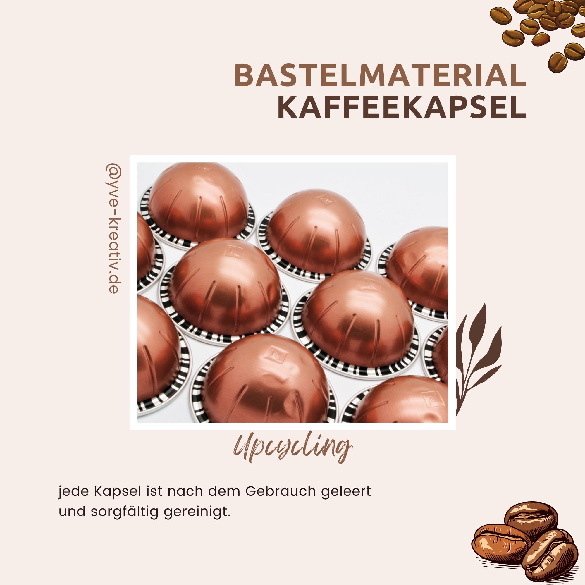 10 leere GROSSE Kaffeekapseln Farbe altrosa zum Basteln Gestalten Bastelmaterial DIY Schmuckherstellung Zubehör #KVS 10 leere GROSSE Kaffeekapseln Farbe altrosa zum Basteln Gestalten Bastelmaterial DIY Schmuckherstellung Zubehör #KVS