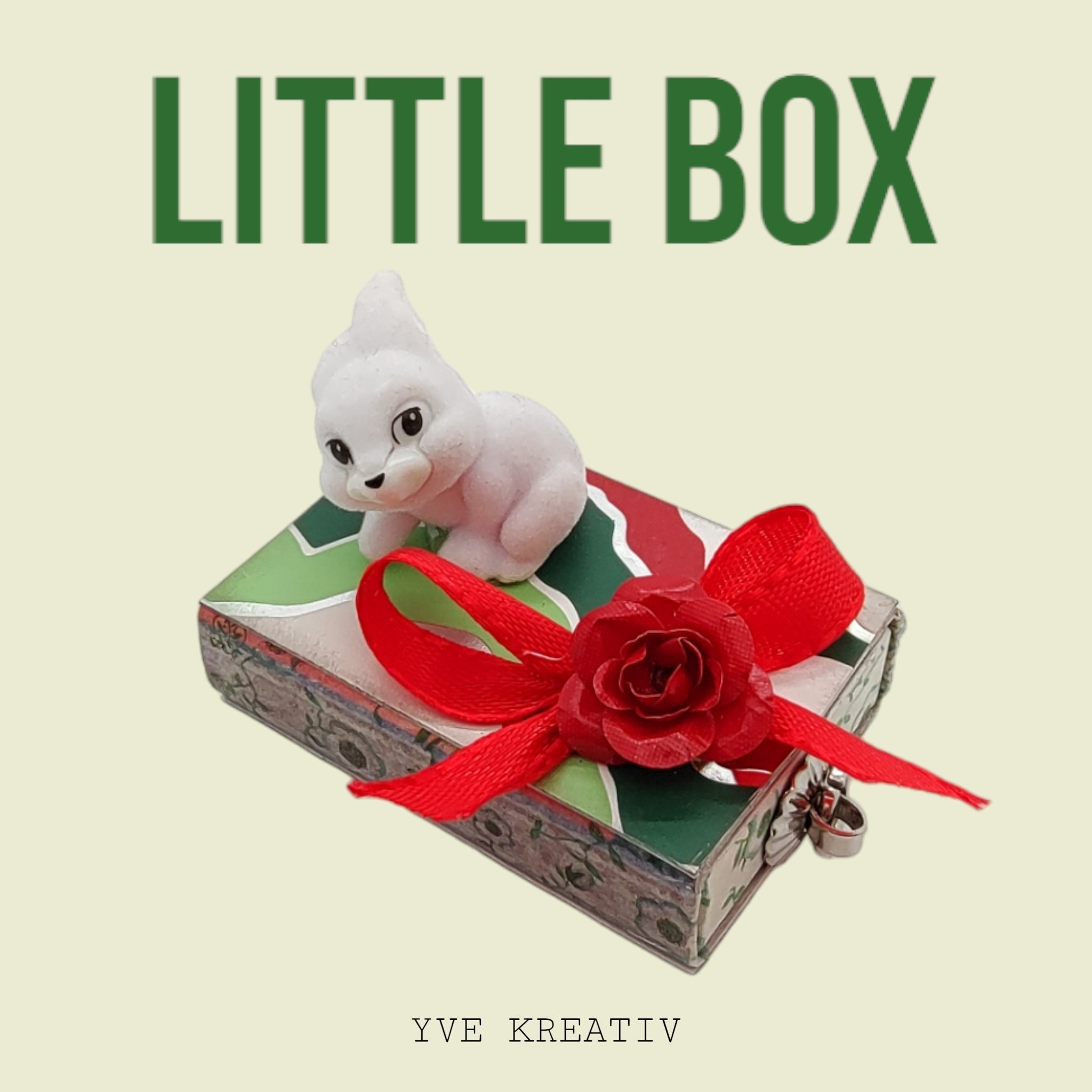 Streichholzschachtel "Oster - Hase" Geschenkebox Schachtel für Geldgeschenke Gutschein - kleine Kostbarkeiten