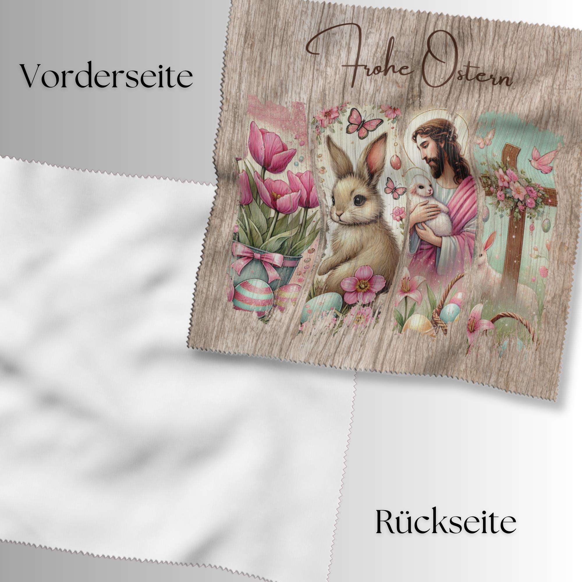 Geschenk Ostern Brillenputztuch Ostergeschenk bedrucktes Mikrofasertuch Sonnenbrille Kameratuch Brillentuch für Displays Objektive  #OS22