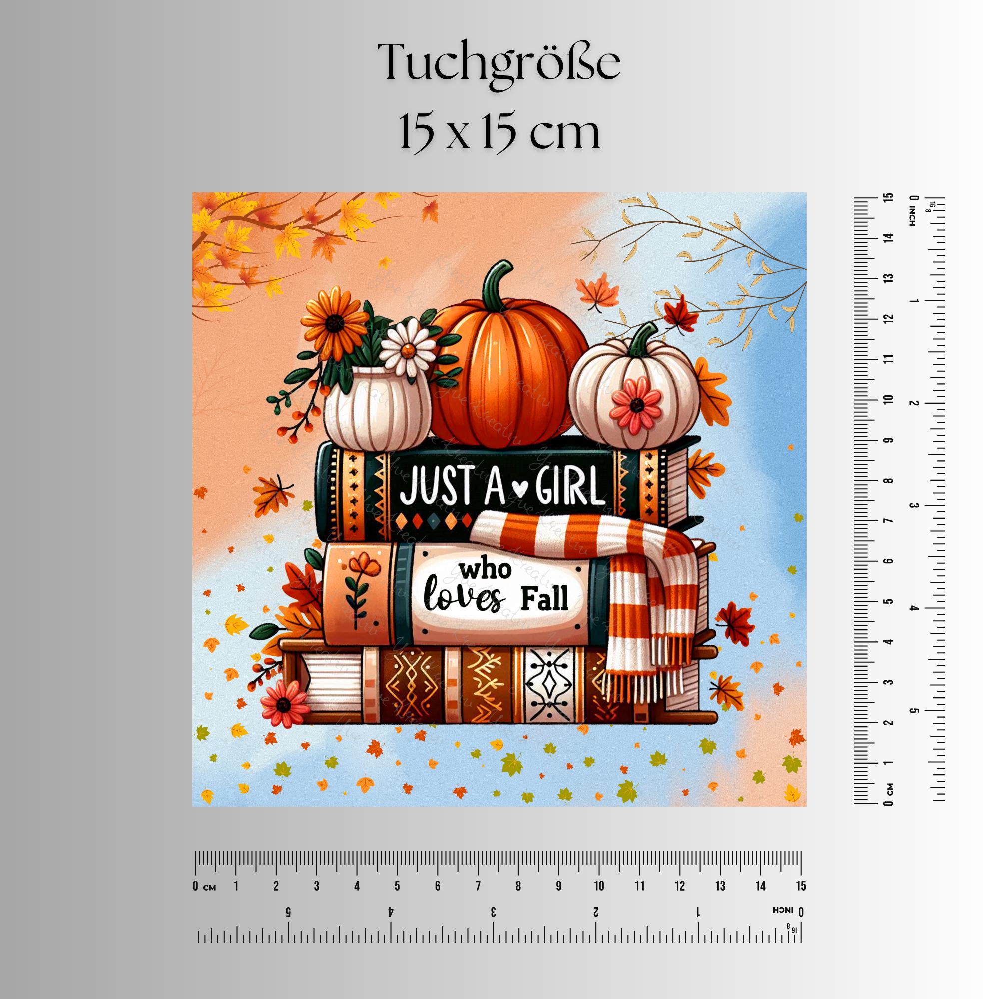 Brillenputztuch Bücher Herbst bedrucktes Mikrofasertuch für Brillen Sonnenbrille Display Handy Geschenk Freundin Geburtstag Leseratte #SA13