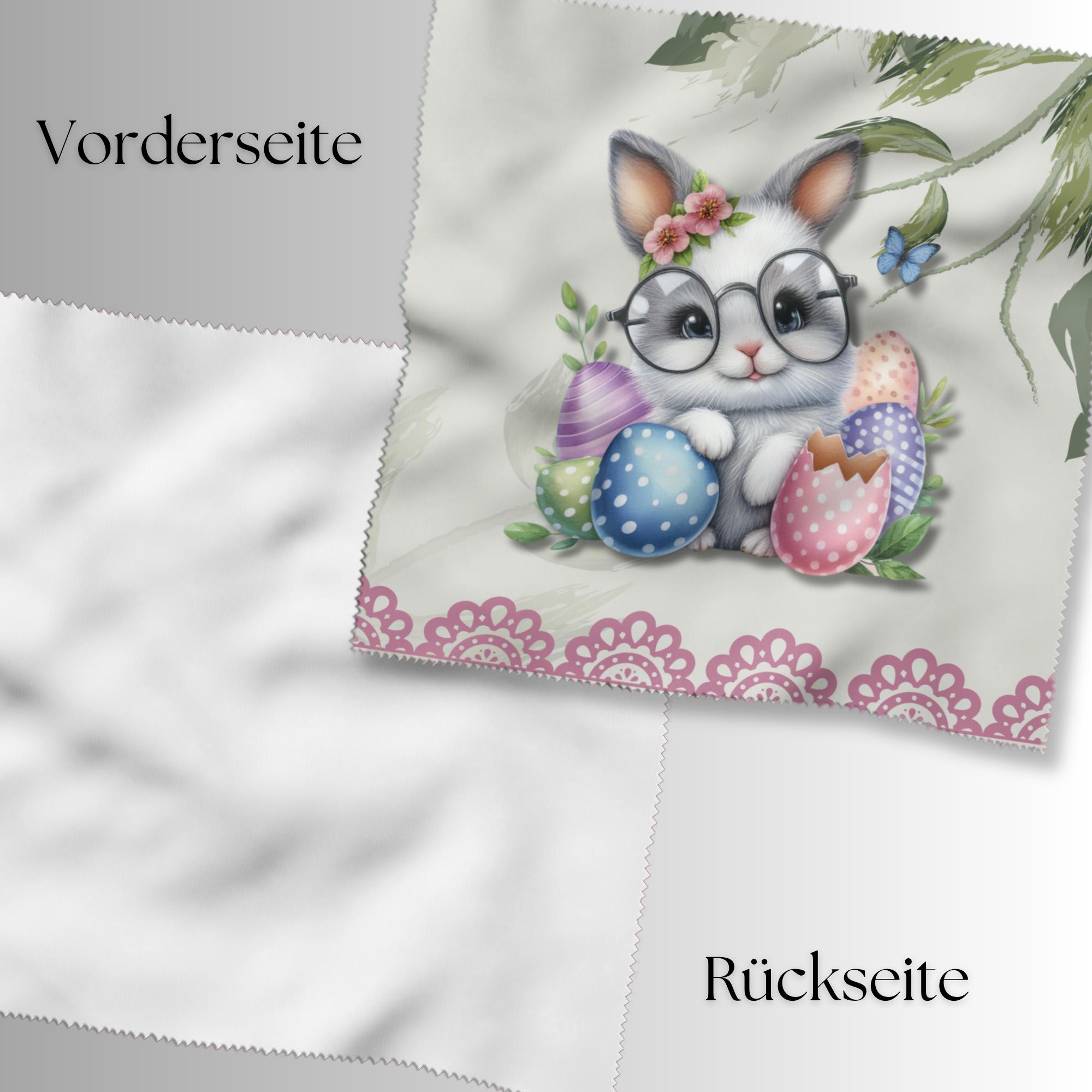 Brillenputztuch Geschenk zu Ostern bedrucktes Mikrofasertuch Ostergeschenk für Brillen Kameratuch Tuch für Displays Objektive  #OS7