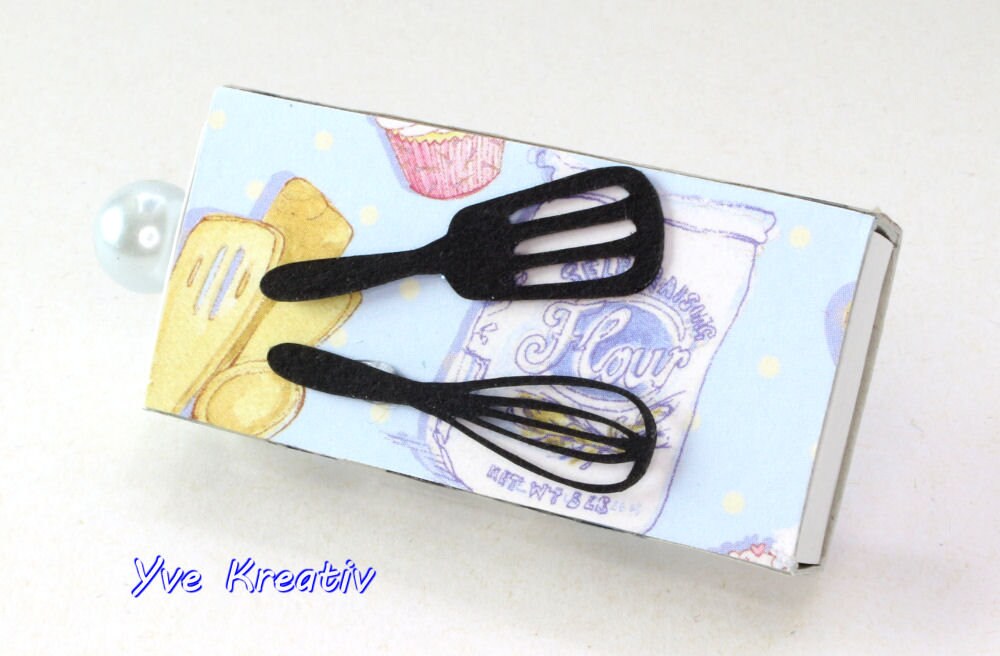Kleine Schachtel, verzierte Streichholzschachtel als originelle Geschenkverpackung für Geld, Gutscheine und mehr