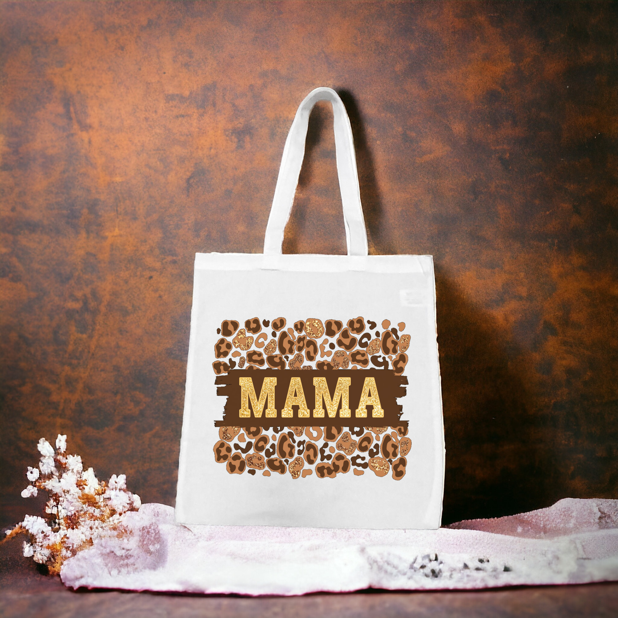 Stofftasche Stoffbeutel Einkaufstasche zum Muttertag oder Geburtstag für Mama