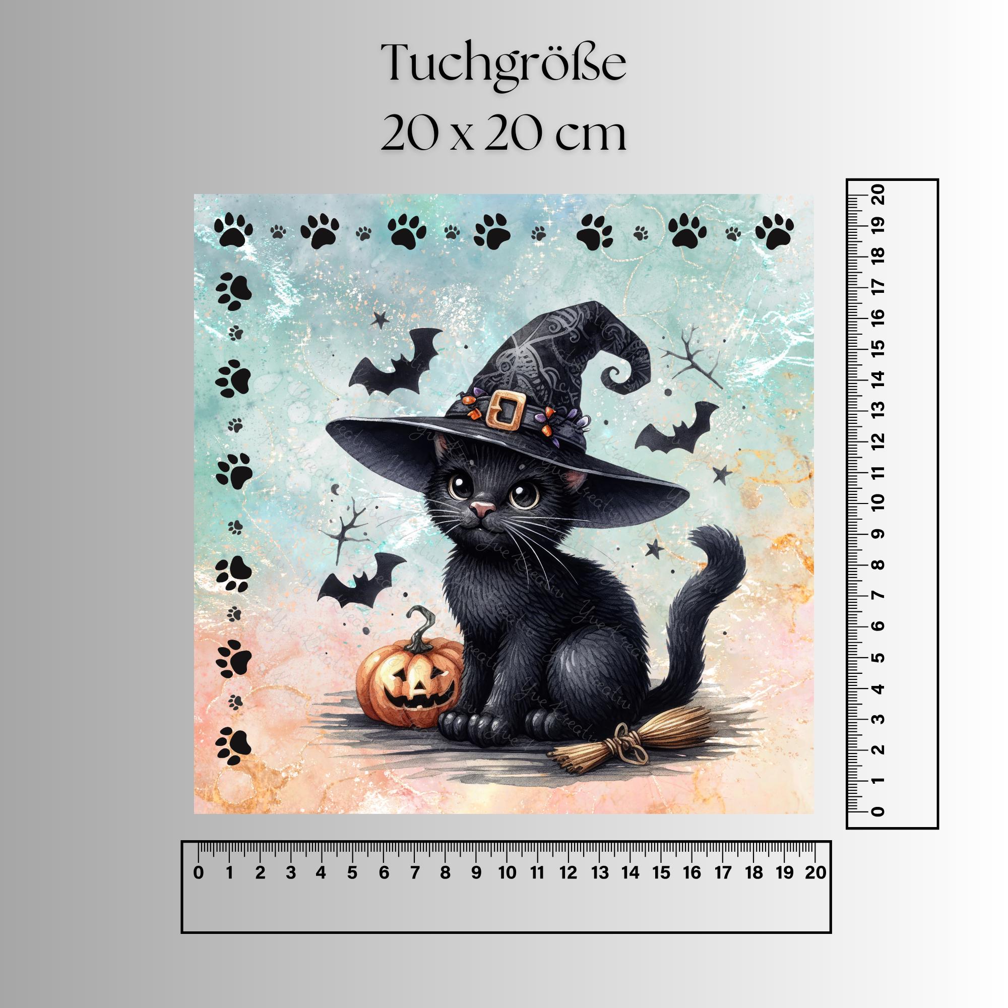Brillenputztuch Schwarze Katze bedrucktes Mikrofasertuch für Sonnenbrille Displays Handy Katzenfreund Geschenk Halloween Mitbringsel #TI169 Brillenputztuch Schwarze Katze bedrucktes Mikrofasertuch für Sonnenbrille Displays Handy Katzenfreund Geschenk Halloween Mitbringsel #TI169