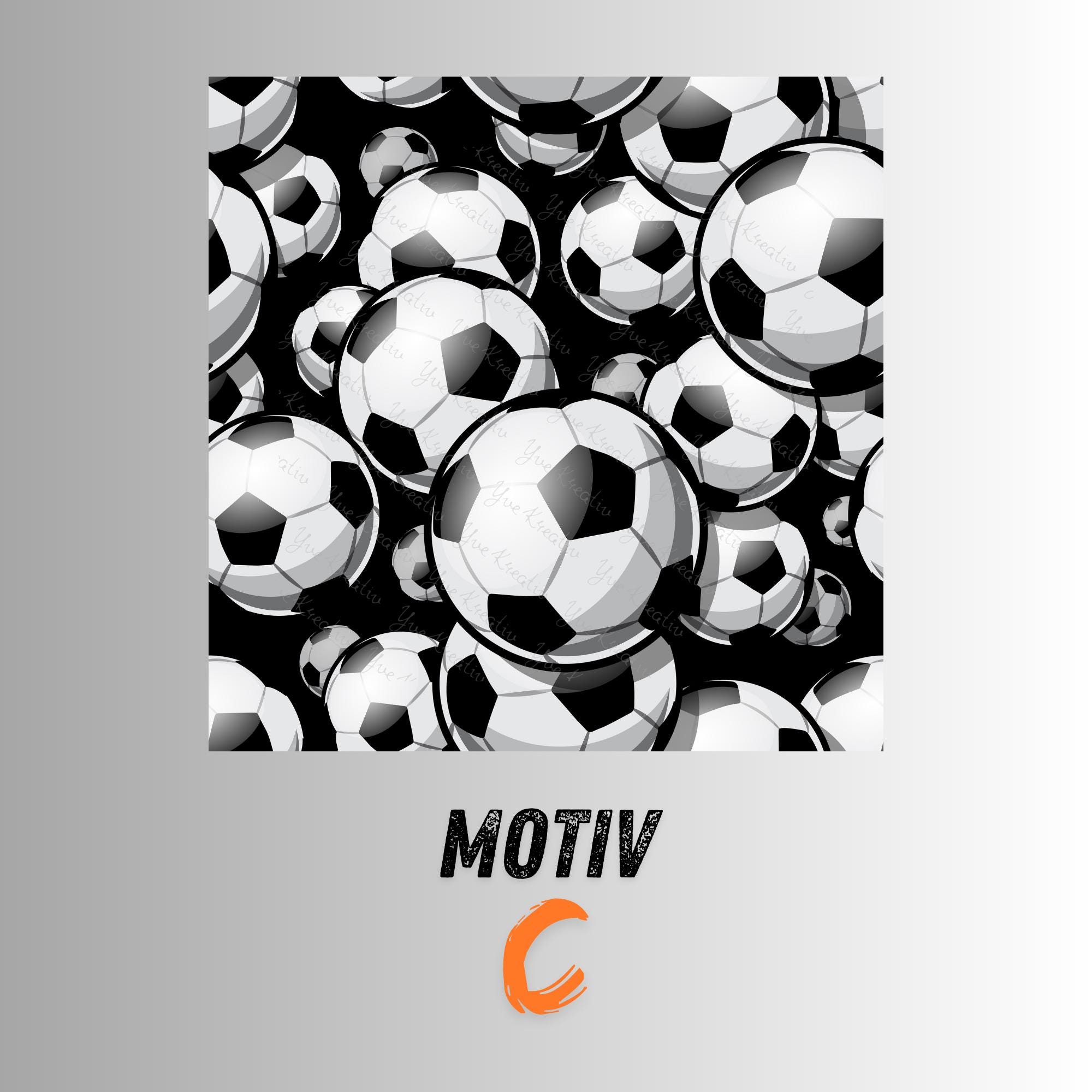 Brillenputztuch Fußball bedrucktes Mikrofasertuch für Brille Sonnenbrille Geschenk Fußballer Mitbringsel Europameisterschaft #SP24abc