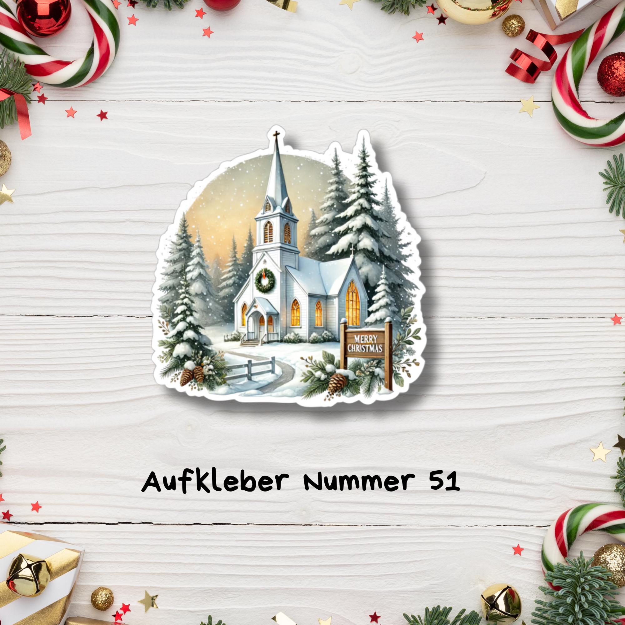 Aufkleber, große Sticker zu Weihnachten und Advent - 3 Aufkleber zur Auswahl in Weiß oder Transparent #SEG8 Aufkleber, große Sticker zu Weihnachten und Advent - 3 Aufkleber zur Auswahl in Weiß oder Transparent #SEG8