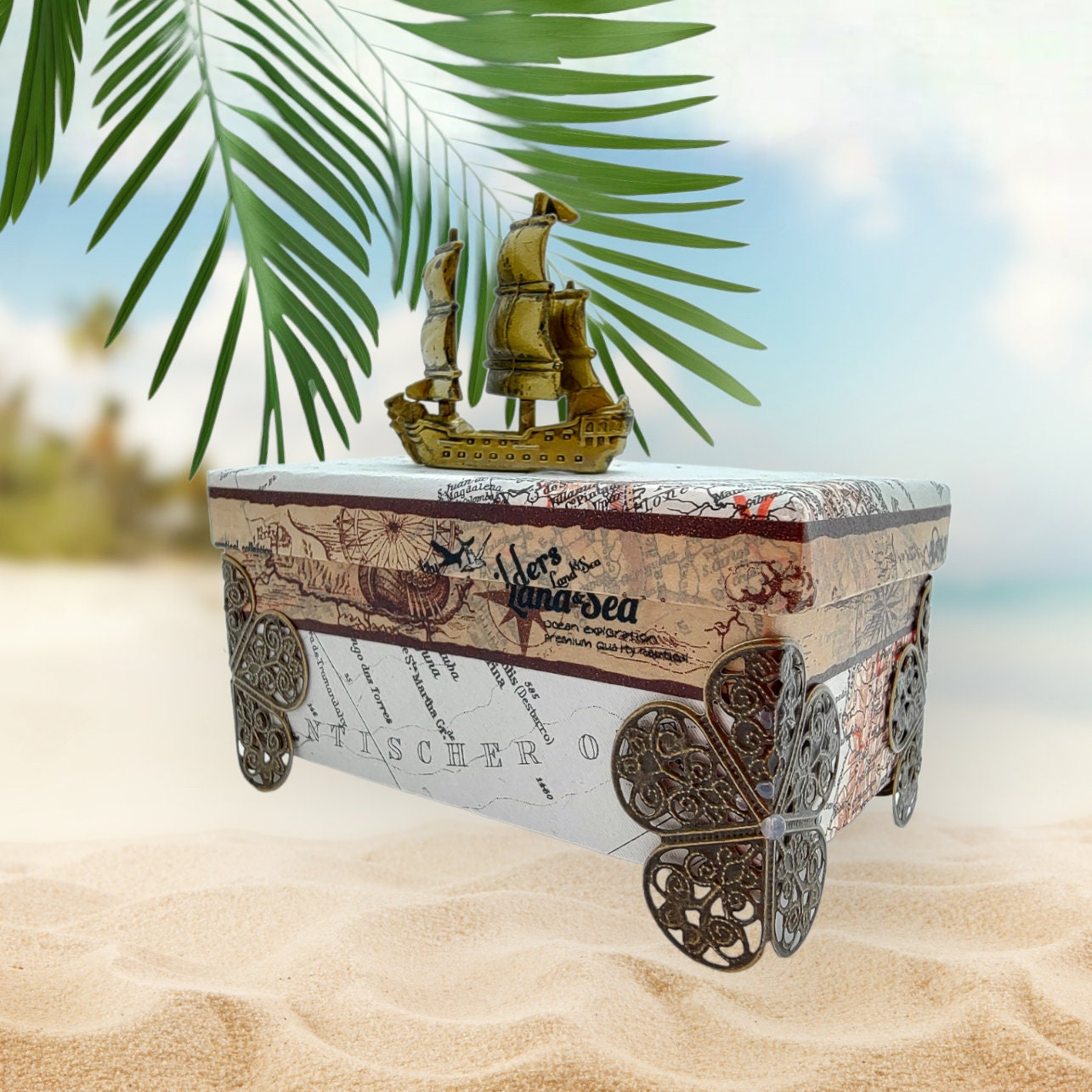 Aufbewahrung Box • Schachtel für Geldgeschenk • Reisegutschein