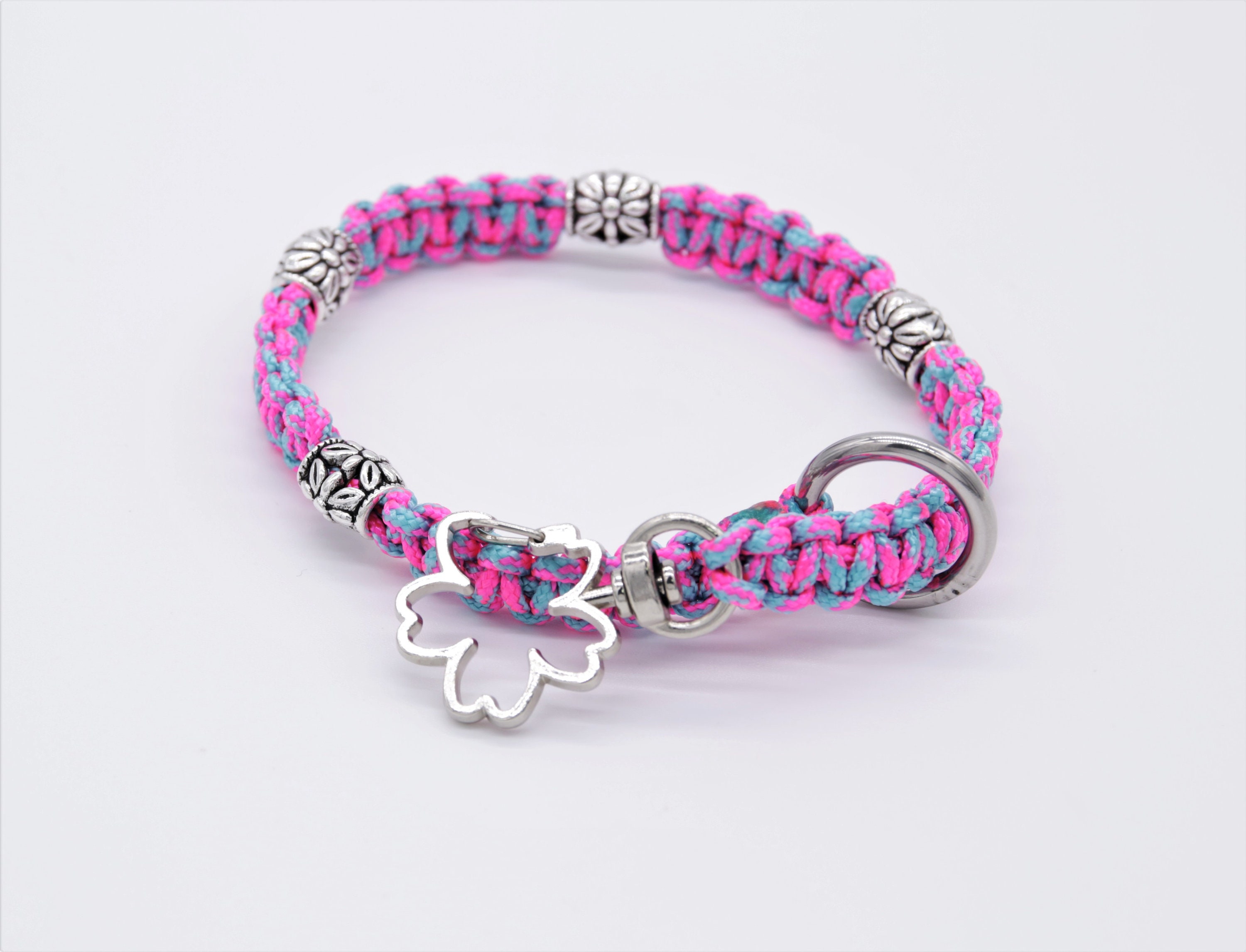 Handy-Handschlaufe / Handygurt/ Handyschmuck / Handyband geknotet aus Paracord (Fallschirmschnur)