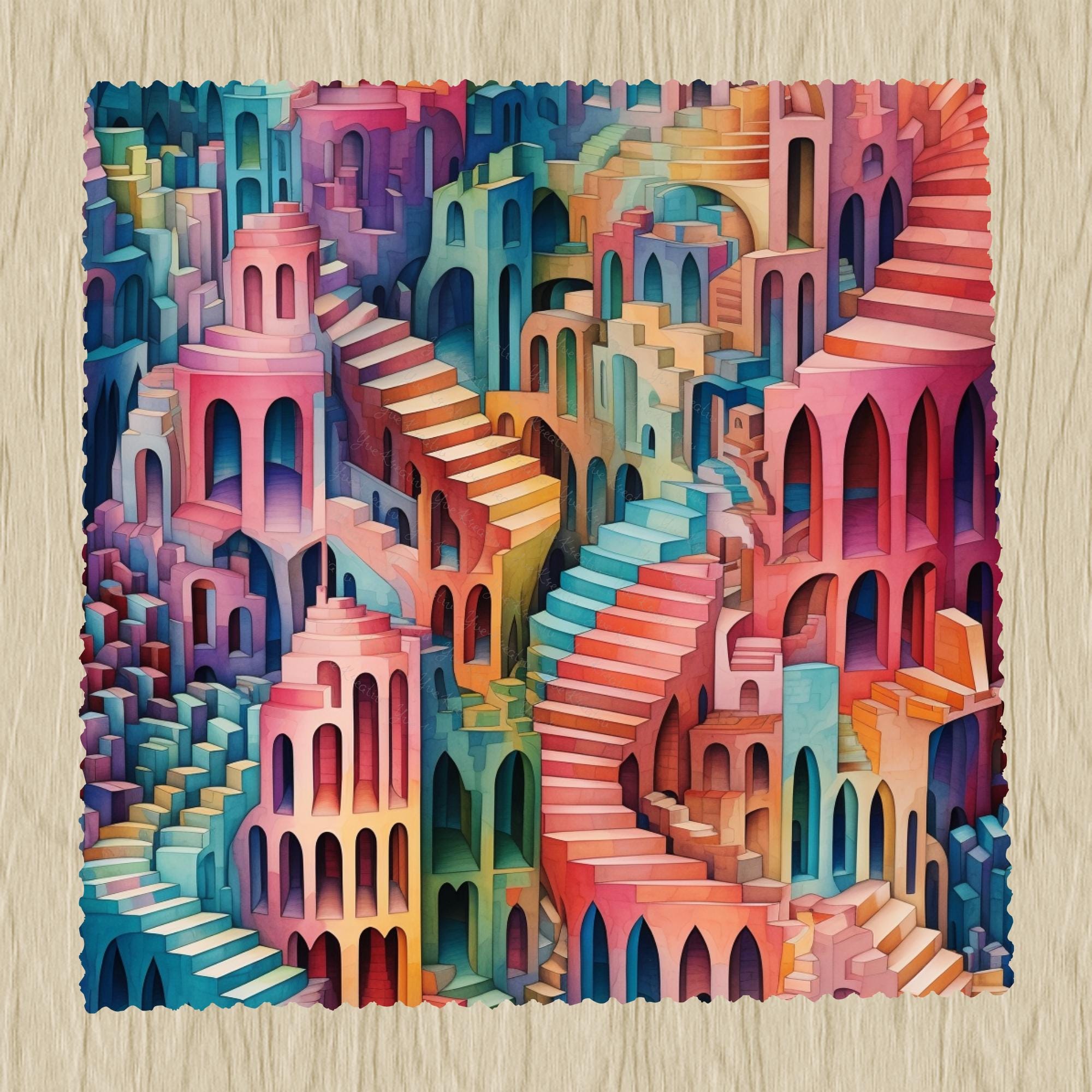 Brillenputztuch Op-Art bedrucktes Mikrofasertuch für Brille Sonnenbrille Displays Handyputztuch Brillentuch Mikrofaser #AL77