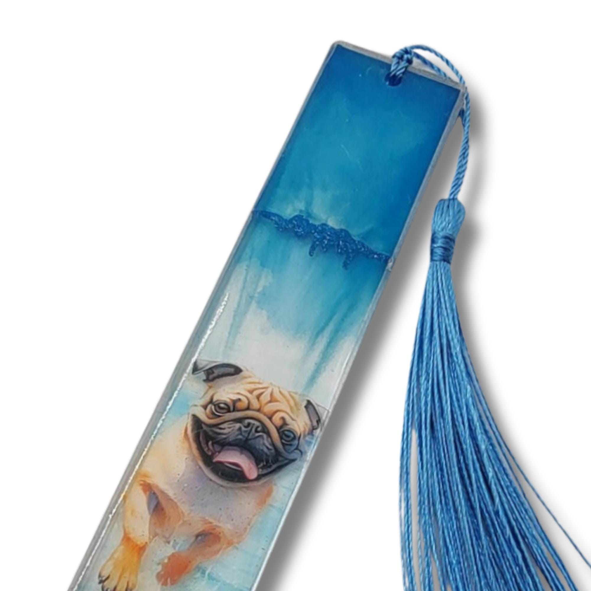 Lesezeichen aus Epoxidharz Motiv Mops Hund Geschenk Geburtstag Mitbringsel Hundebesitzer Geschenkidee Buchzeichen transparent #LEEPOX Lesezeichen aus Epoxidharz Motiv Mops Hund Geschenk Geburtstag Mitbringsel Hundebesitzer Geschenkidee Buchzeichen transparent #LEEPOX