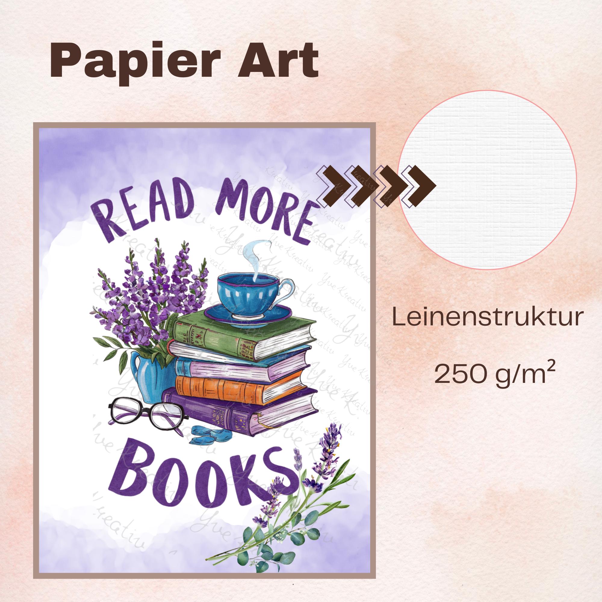 Postkarte Grußkarte Karte zum Geburtstag Bücher Lesen zum Buchgeschenk Gutschein  #PLS