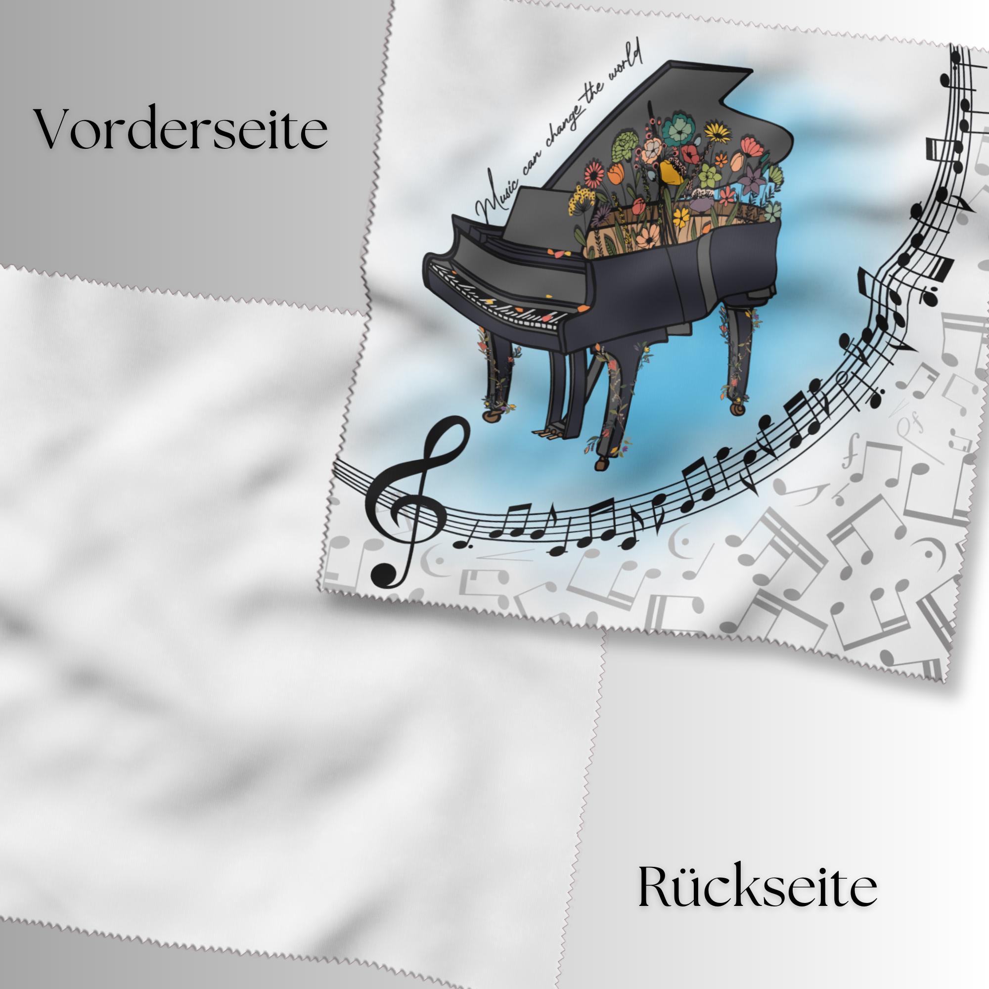Brillenputztuch Klavier bedrucktes Mikrofasertuch für Brille Sonnenbrille Displays Geschenk Musiker Mitbringsel Musiklehrer #MC5 Brillenputztuch Klavier bedrucktes Mikrofasertuch für Brille Sonnenbrille Displays Geschenk Musiker Mitbringsel Musiklehrer #MC5