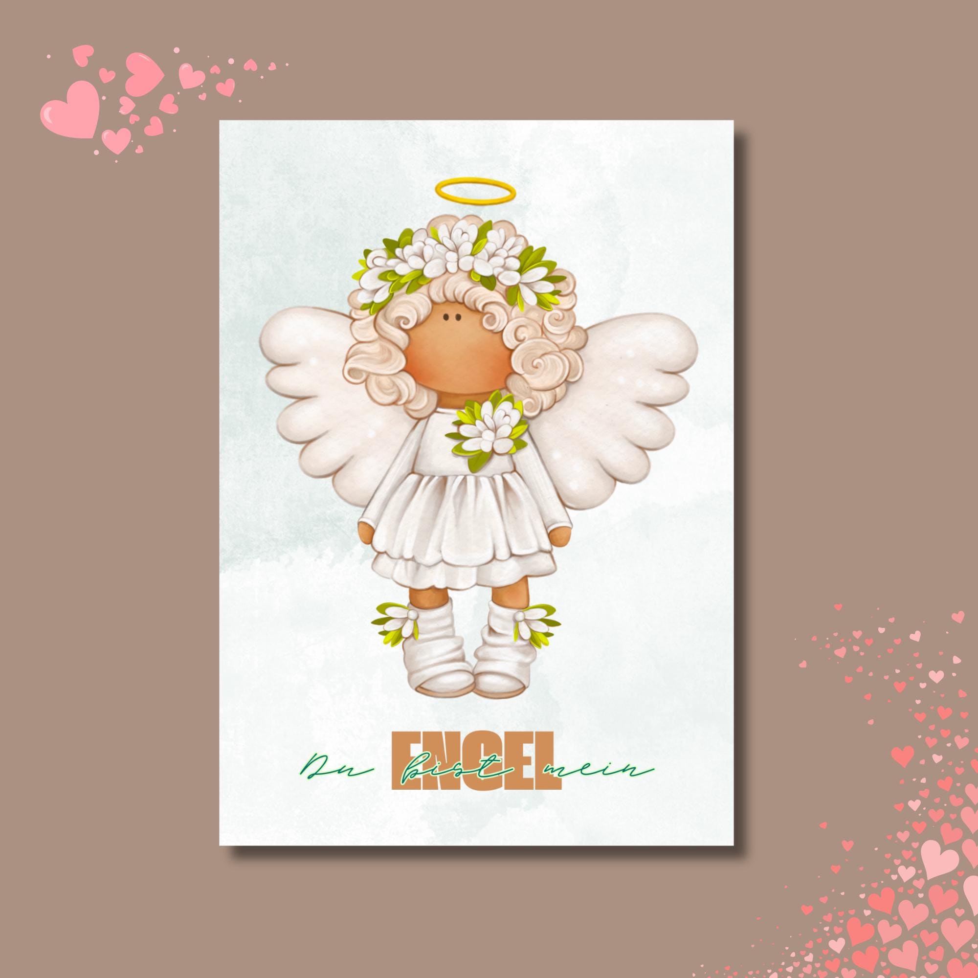 Postkarte Engel Grußkarte Glückwunschkarte Karte Geburtstag Gutschein Geburtstagskarte Geschenk Du bist mein Engel #PLS Postkarte Engel Grußkarte Glückwunschkarte Karte Geburtstag Gutschein Geburtstagskarte Geschenk Du bist mein Engel #PLS