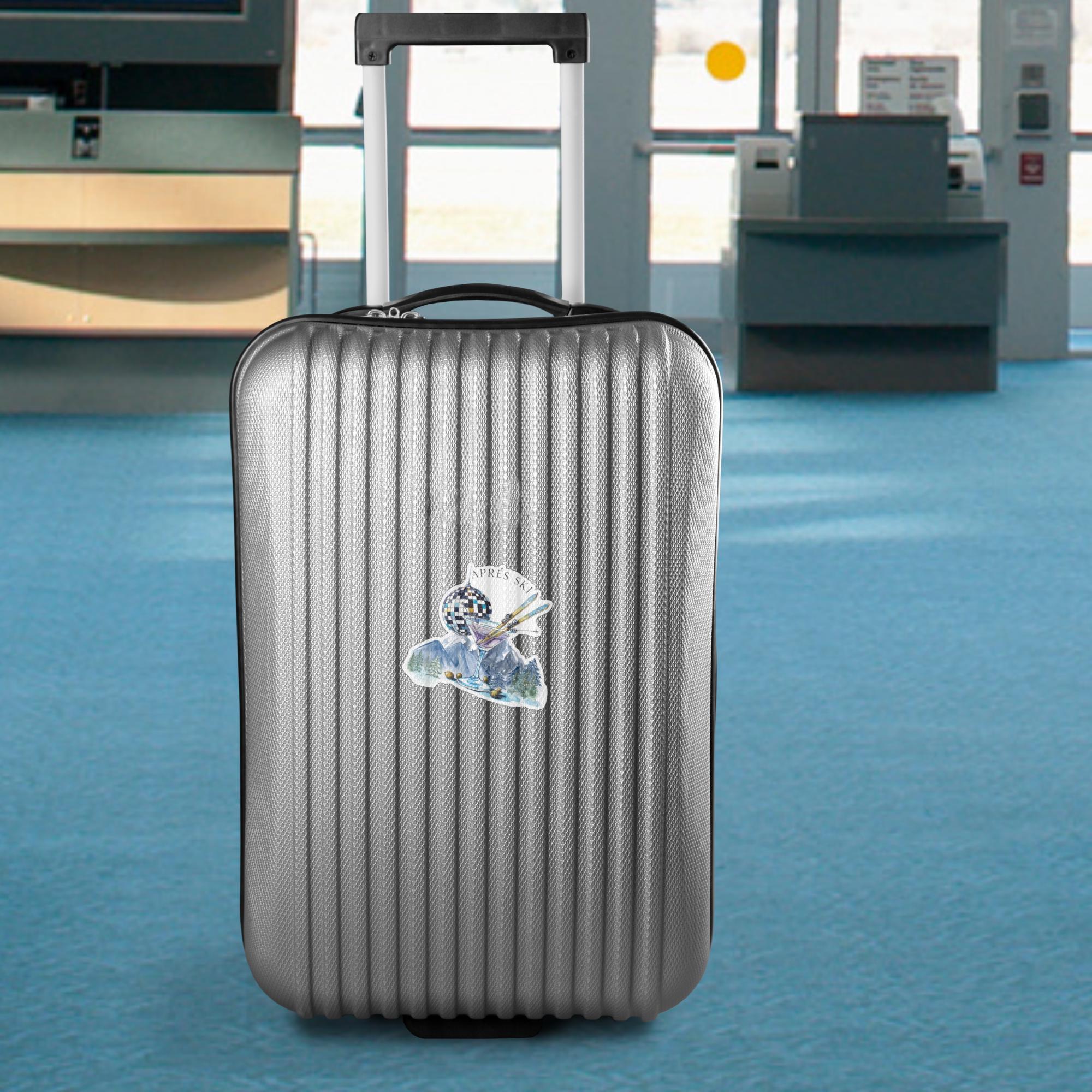 Kofferaufkleber, Aufkleber, Reiseaufkleber, Urlaub Sticker, großer Koffer Sticker  - 3 Aufkleber zur Auswahl in Weiß oder Transparent  #SEG8