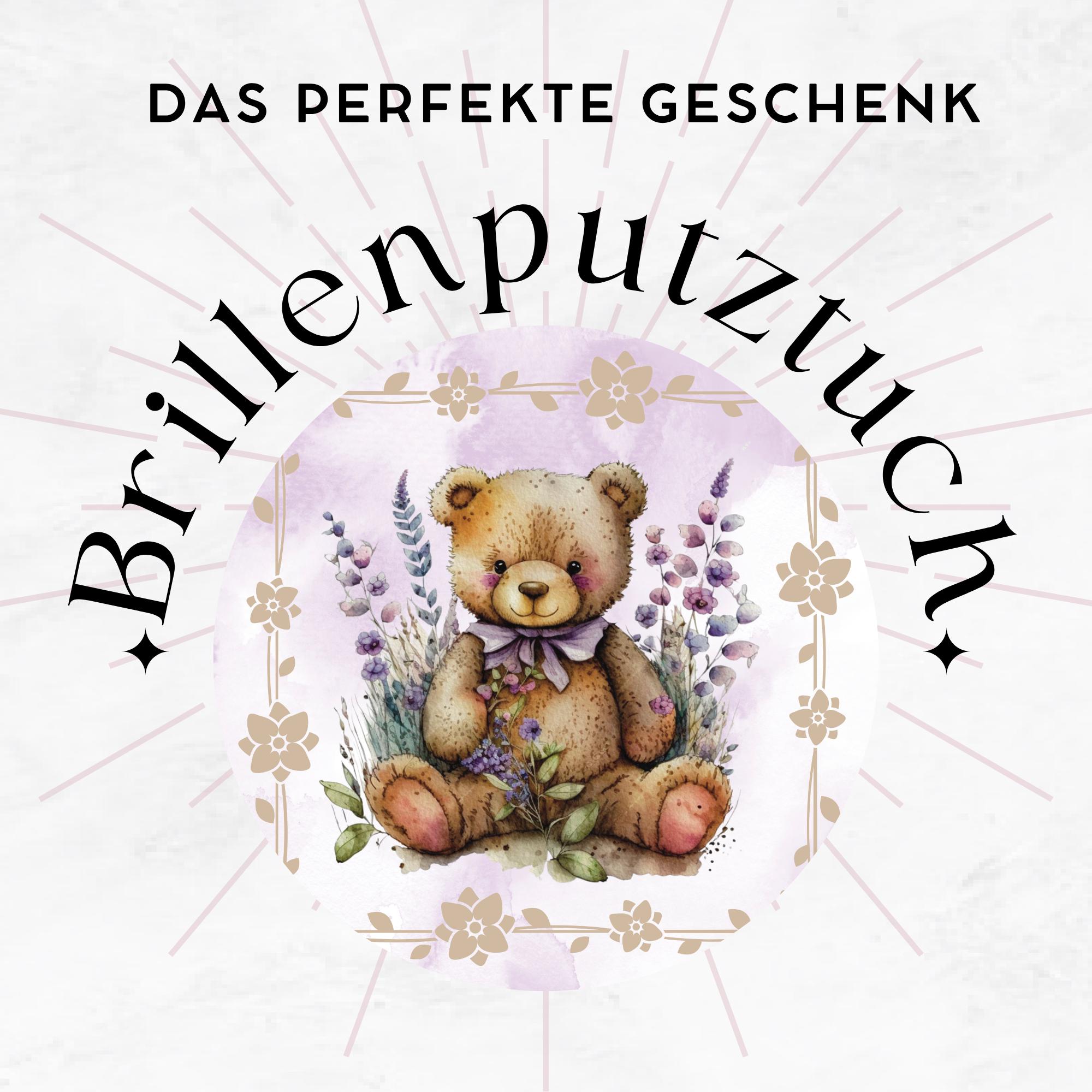 Brillenputztuch Lavendel BĂ€r bedrucktes Mikrofasertuch fĂŒr Sonnenbrille Display Handy Geschenk Freundin Gutschein Sommer Garten #TI52 Brillenputztuch Lavendel BĂ€r bedrucktes Mikrofasertuch fĂŒr Sonnenbrille Display Handy Geschenk Freundin Gutschein Sommer Garten #TI52